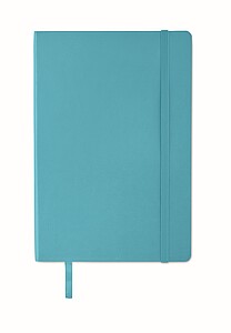 A5 recycled notebook, turquoise