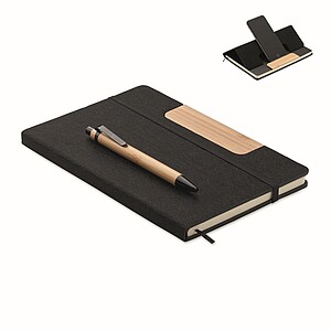 A5 RPET felt hard cover notebook set