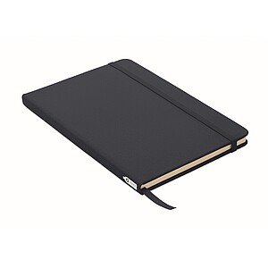 A5 RPET notebook 80 lined, french navy