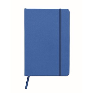 A5 RPET notebook 80 lined, royal blue