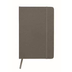 A5 RPET notebook 80 lined, stone grey