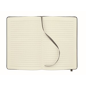 A5 RPET notebook 80 lined, stone grey