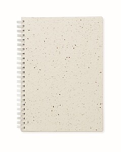 A5 seed paper cover notebook