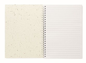 A5 seed paper cover notebook