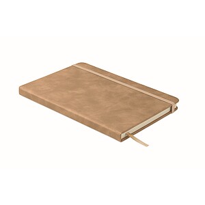 A5 smokey PU notebook, kkhaki