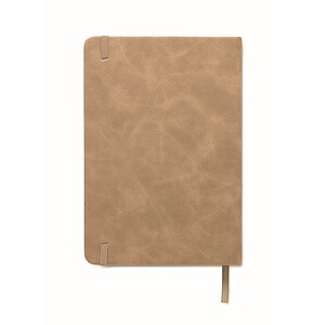 A5 smokey PU notebook, kkhaki