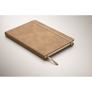 A5 smokey PU notebook, kkhaki