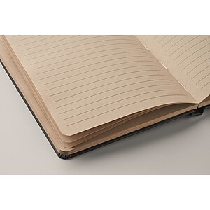 A5 sugarcane PLA notebook, black
