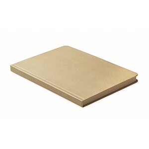 A5 sugarcane PLA notebook, kkhaki