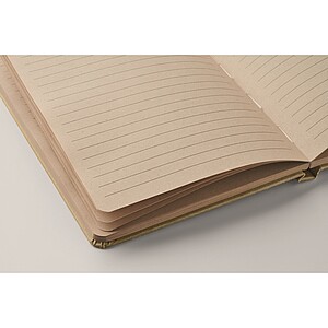 A5 sugarcane PLA notebook, kkhaki