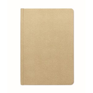 A5 sugarcane PLA notebook, kkhaki