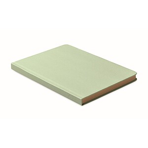 A5 sugarcane PLA notebook, mint green