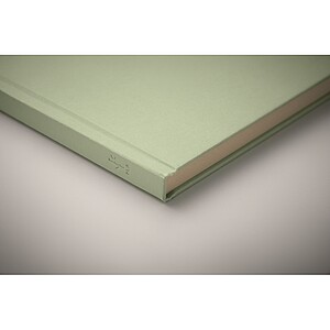 A5 sugarcane PLA notebook, mint green