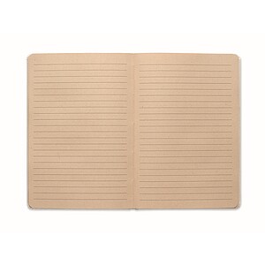 A5 sugarcane PLA notebook, white