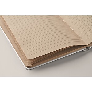 A5 sugarcane PLA notebook, white