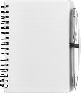 A6 Spiral notebook White