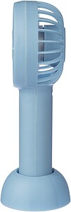 ABS electric hand fan, light blue