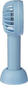ABS electric hand fan, light blue