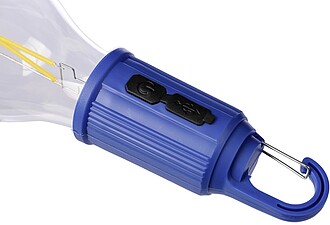 ABS lightbuld Dalton, cobalt blue