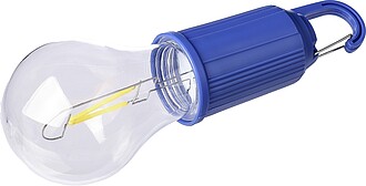 ABS lightbuld Dalton, cobalt blue