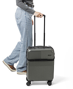 ABS luggage trolley Ulf, dark grey
