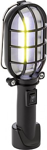 ABS magnetic work light with COB LED. Batteries included.