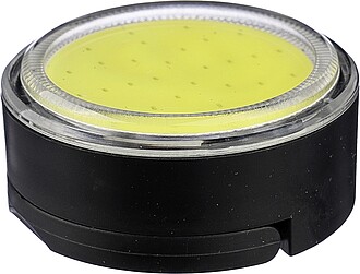 ABS mini COB flash light Dan, black