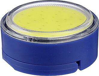 ABS mini COB flash light Dan, cobalt blue