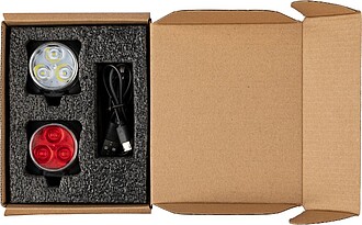 ABS rechargeable bicycle lights Elisabeth