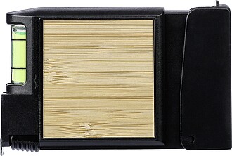 ABS tape measure Jeff, black