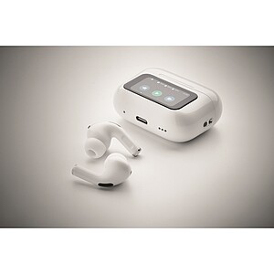 ABS TWS earbuds, white