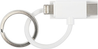 ABS USB cable on key ring