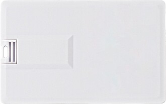 ABS USB drive 2.0 (32GB) in credit card shape.