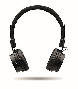 ABS wireless foldable headphone, black