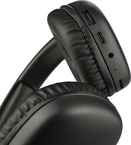 ABS wireless headphone Janice, black