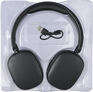 ABS wireless headphone Janice, black
