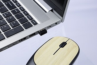 ABS wireless mouse Eileen, black