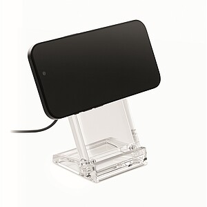 Acrylic wireless charger 15W, transparent