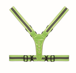 Adjustable 360° reflective body belt