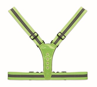 Adjustable 360° reflective body belt