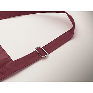 Adjustable kitchen apron, burgundy