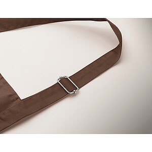 Adjustable kitchen apron, chocolate