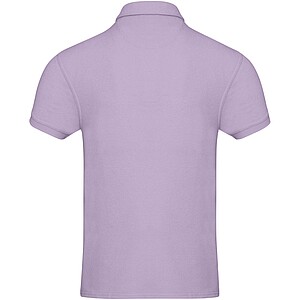 Akoya GRS recycled terry unisex polo, lilac