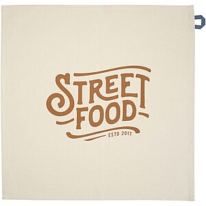 Alora 200 g/m2 recycled cotton kitchen towel, ice blue