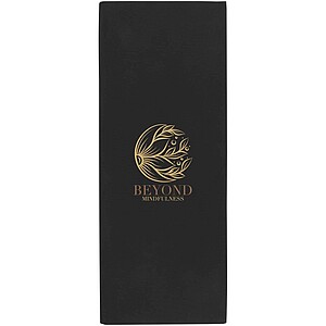 Althea sport towel 30x80 cm, solid black