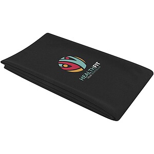 Althea sport towel 70x140 cm, solid black