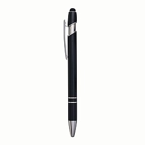 Alu ball pen MERCHANT w/touch tip, black