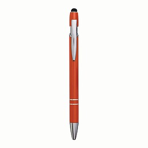 Alu ball pen MERCHANT w/touch tip, orang