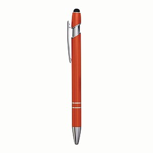 Alu ball pen MERCHANT w/touch tip, orang