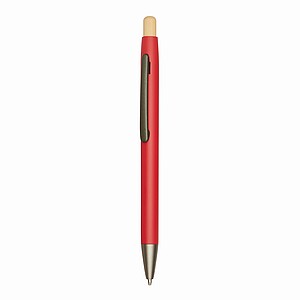 Alu ball pen, red